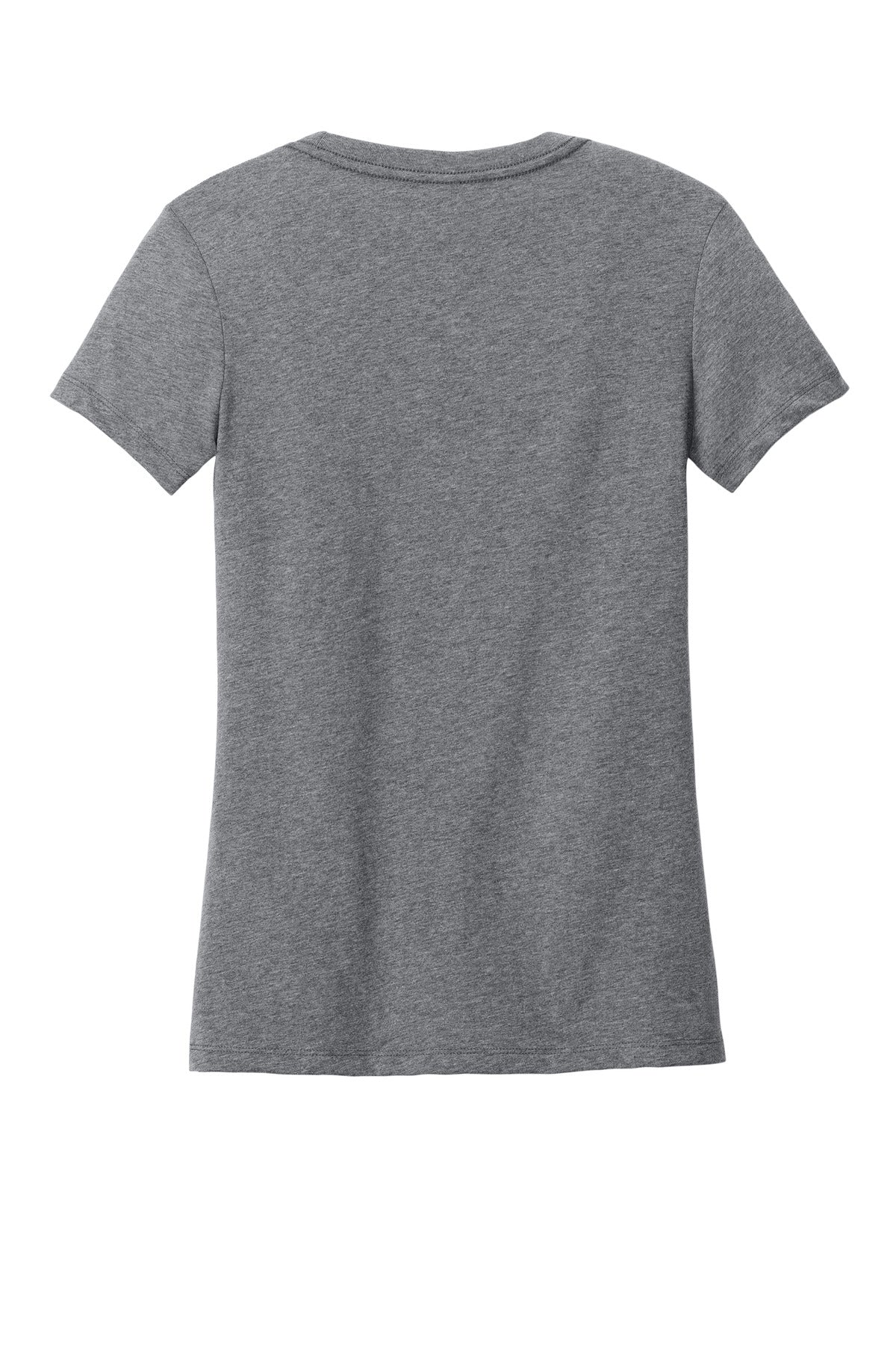 Custom Embroidered District T-Shirts  in Graphite Heather