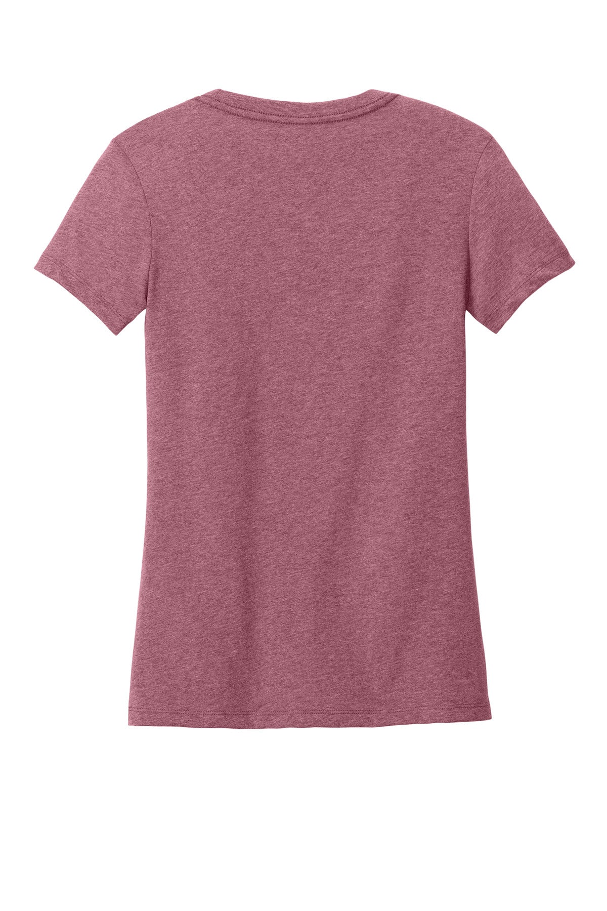 Custom Embroidered District T-Shirts  in Orchid Haze Heather