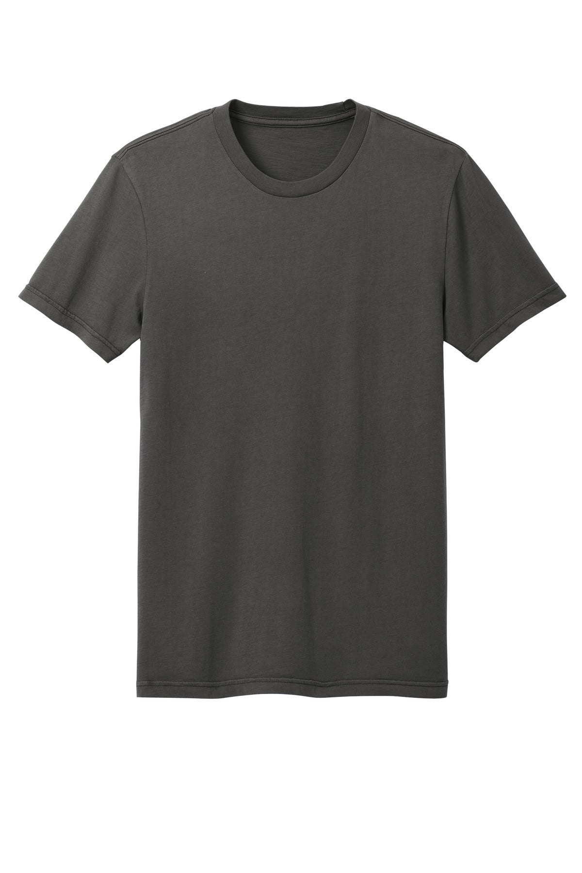 Custom Embroidered District T-Shirts  in Black