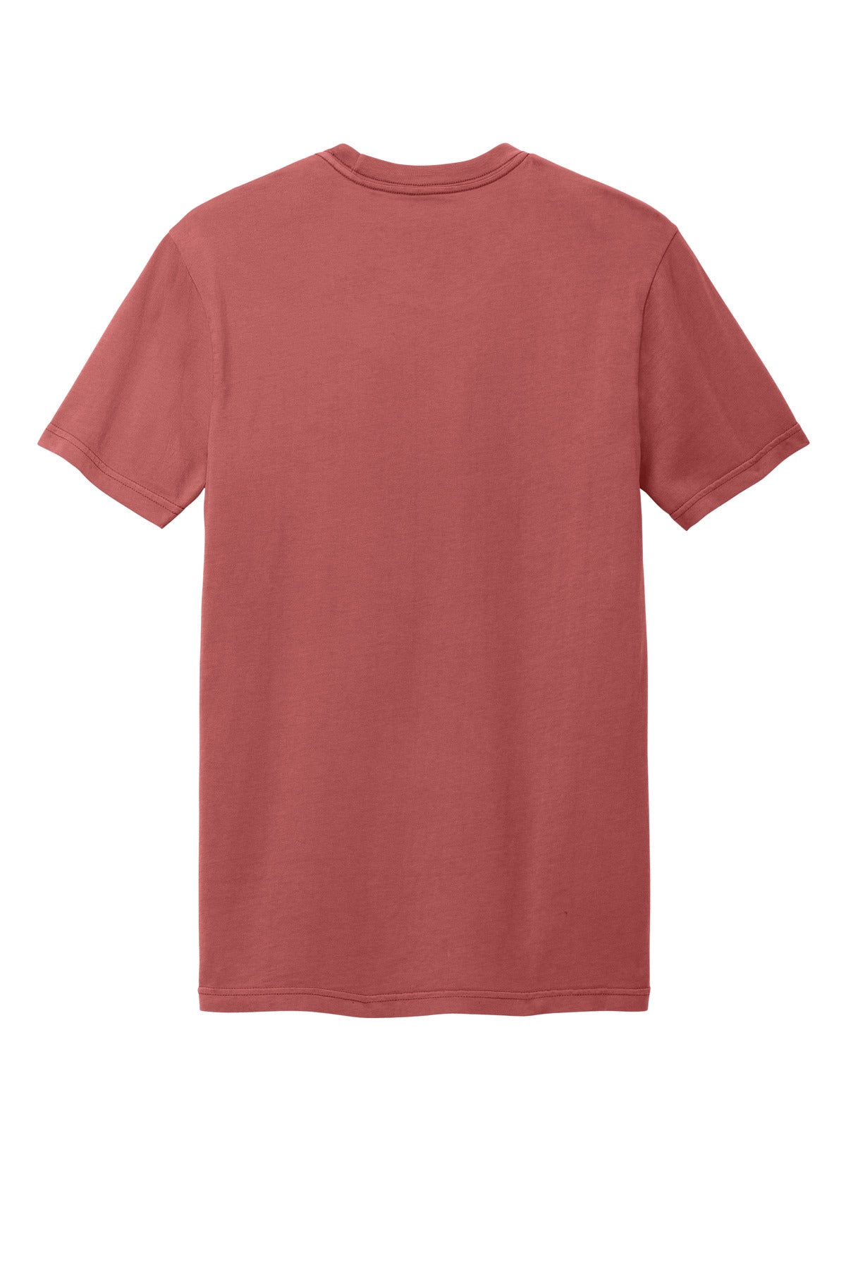 Custom Embroidered District T-Shirts  in Garnet