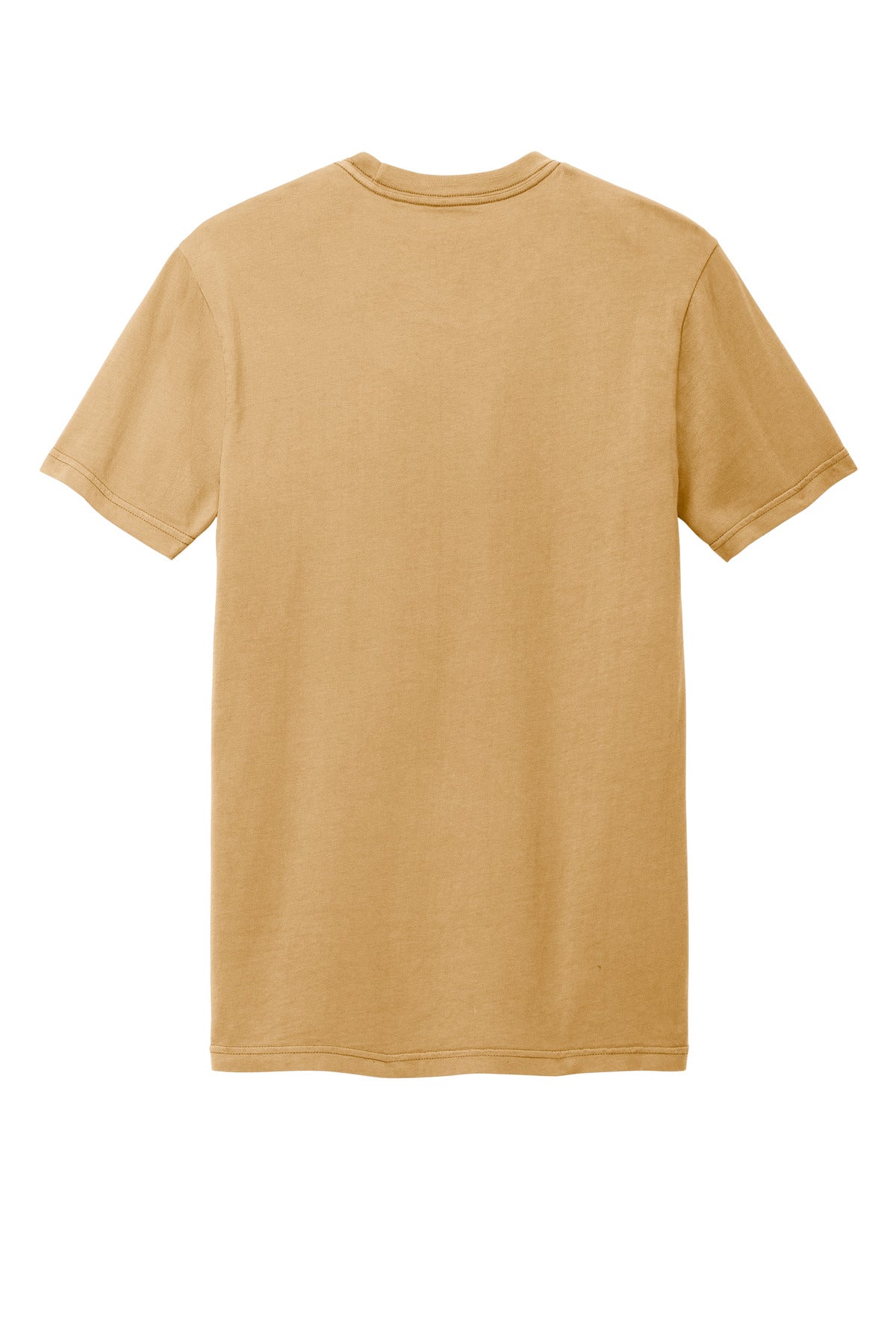 Custom Embroidered District T-Shirts  in Golden Spice