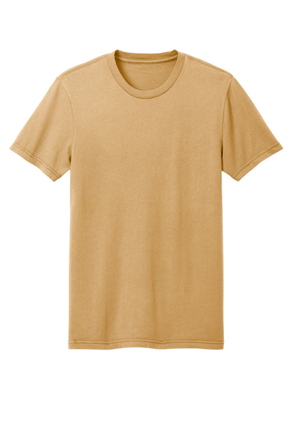 Custom Embroidered District T-Shirts  in Golden Spice