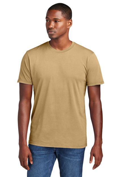 Custom Embroidered District T-Shirts  in Golden Spice