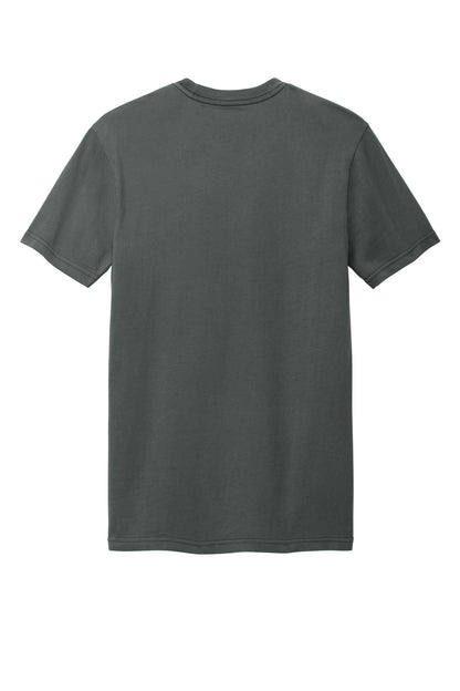 Custom Embroidered District T-Shirts  in Graphite