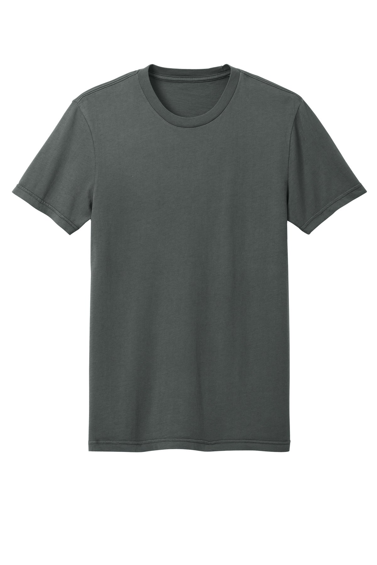 Custom Embroidered District T-Shirts  in Graphite