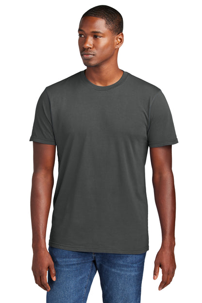 Custom Embroidered District T-Shirts  in Graphite