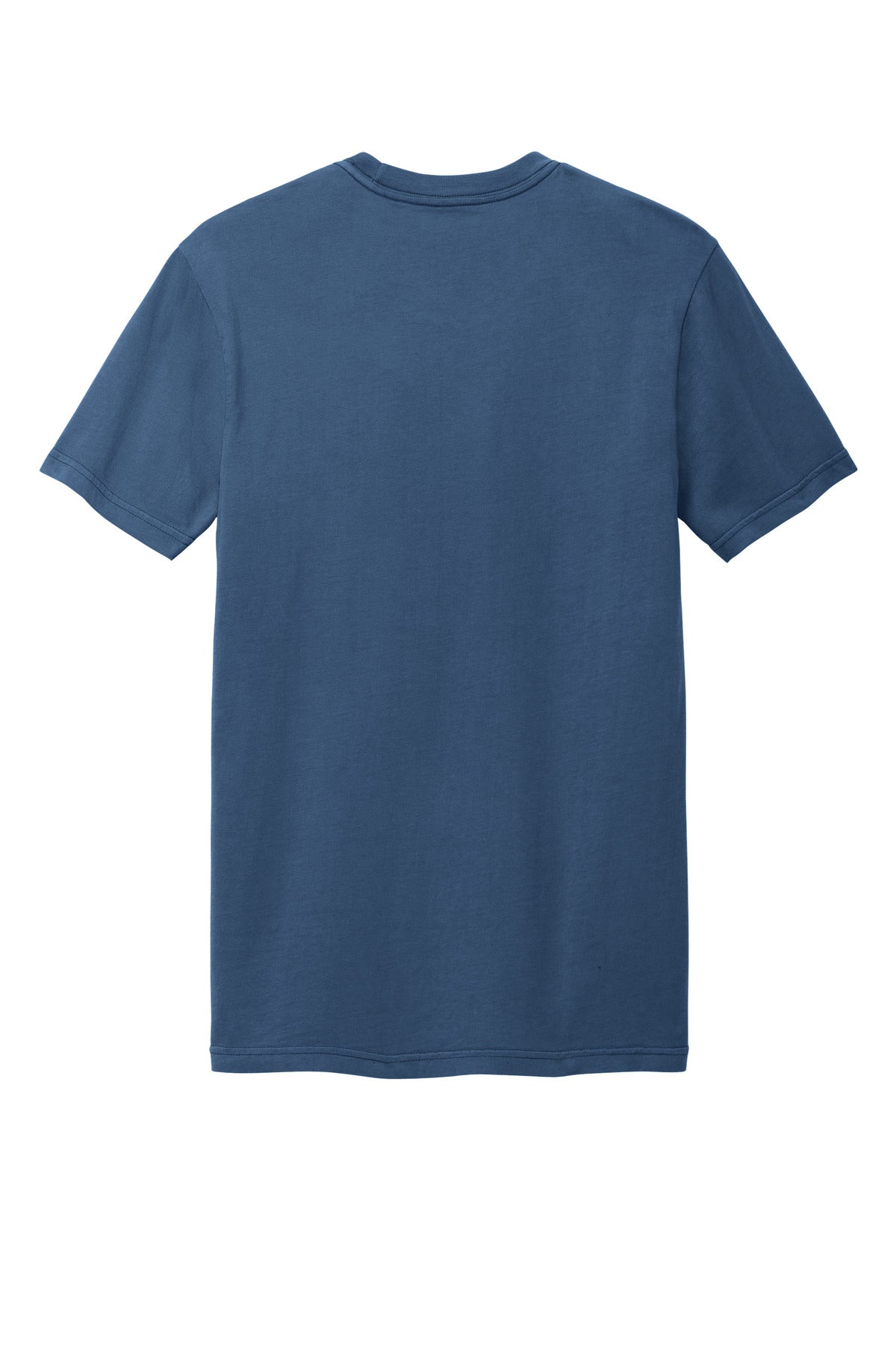 Custom Embroidered District T-Shirts  in True Navy