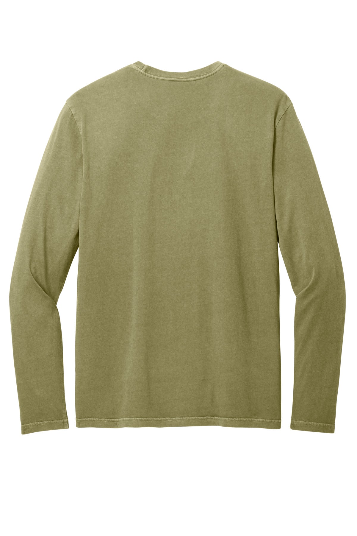 Custom Embroidered District T-Shirts  in Olive Drab Green