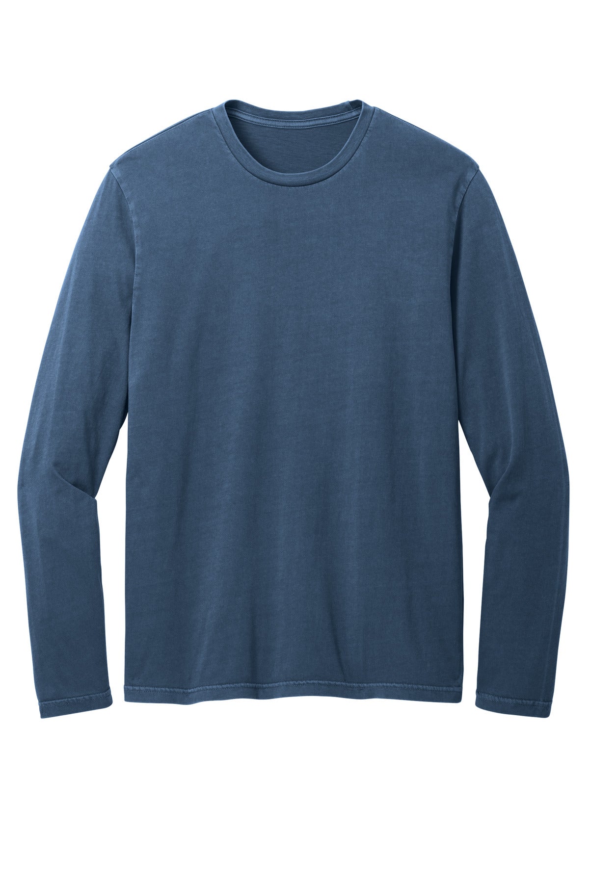 Custom Embroidered District T-Shirts  in True Navy