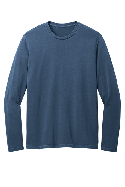 Custom Embroidered District T-Shirts  in True Navy
