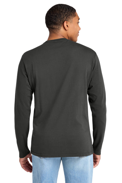 Custom Embroidered District T-Shirts  in Black