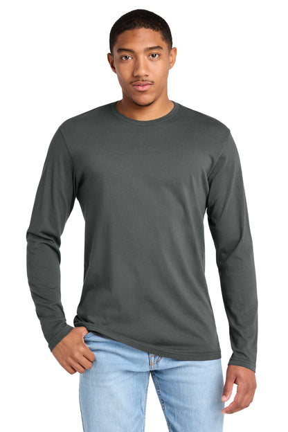 Custom Embroidered District T-Shirts  in Graphite