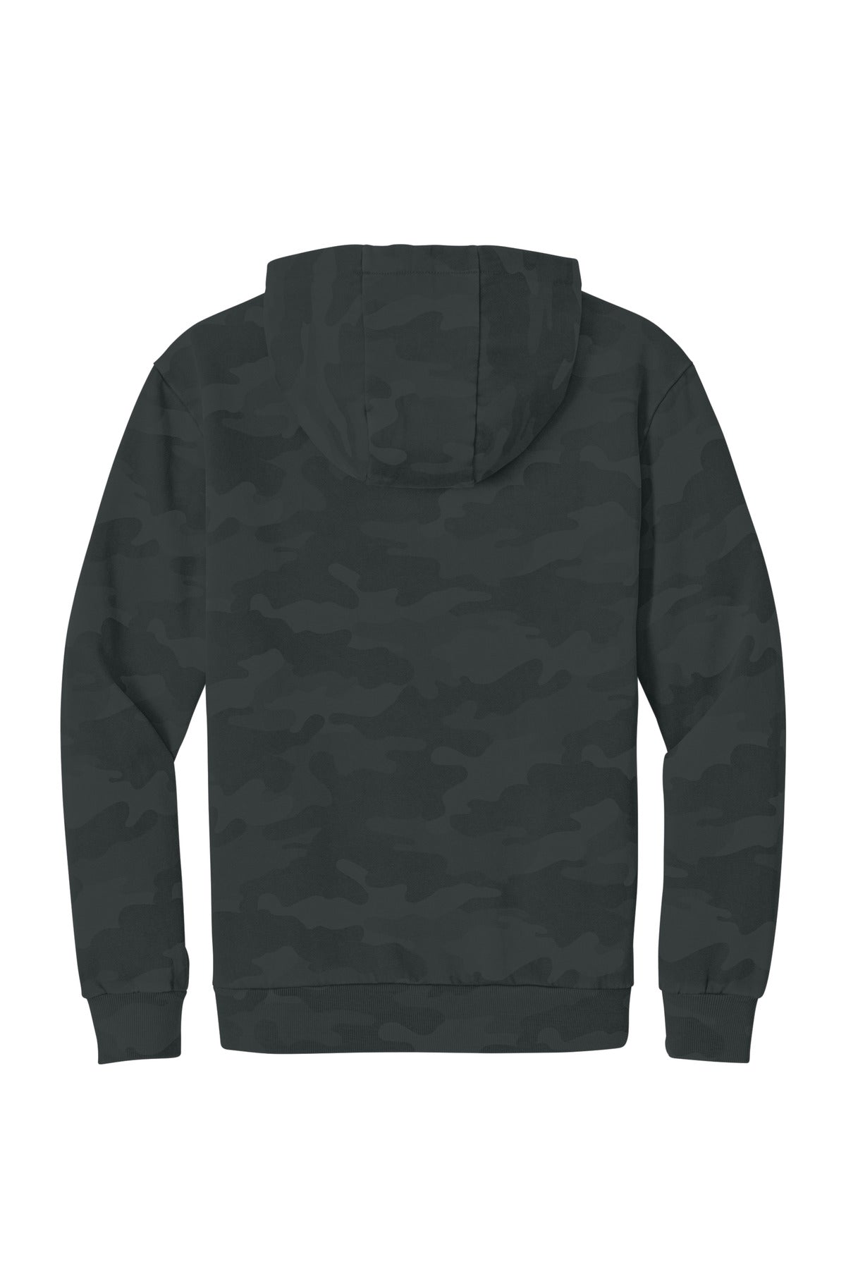Custom Embroidered District Sweatshirts/Fleece in Black