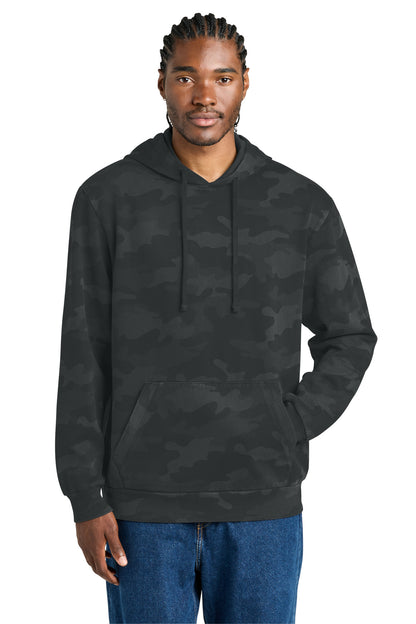 Custom Embroidered District Sweatshirts/Fleece in Black
