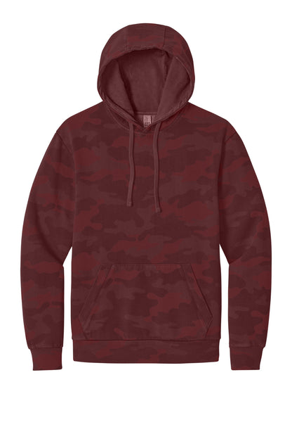 Custom Embroidered District Sweatshirts/Fleece in Bordeaux
