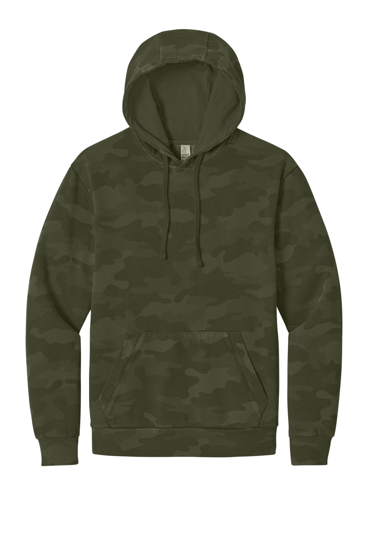 Custom Embroidered District Sweatshirts/Fleece in Olive Drab Green