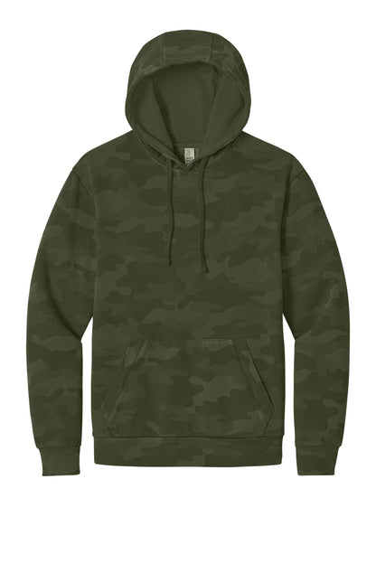 Custom Embroidered District Sweatshirts/Fleece in Olive Drab Green