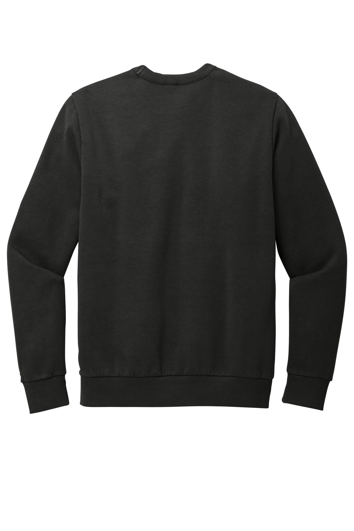 Custom Embroidered District Sweatshirts in Black