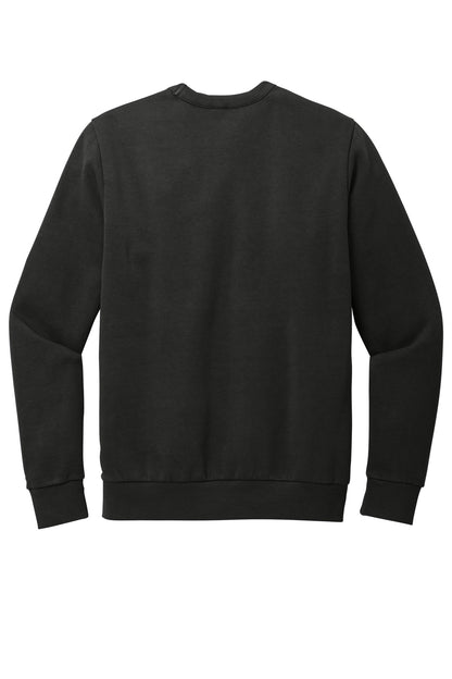 Custom Embroidered District Sweatshirts in Black