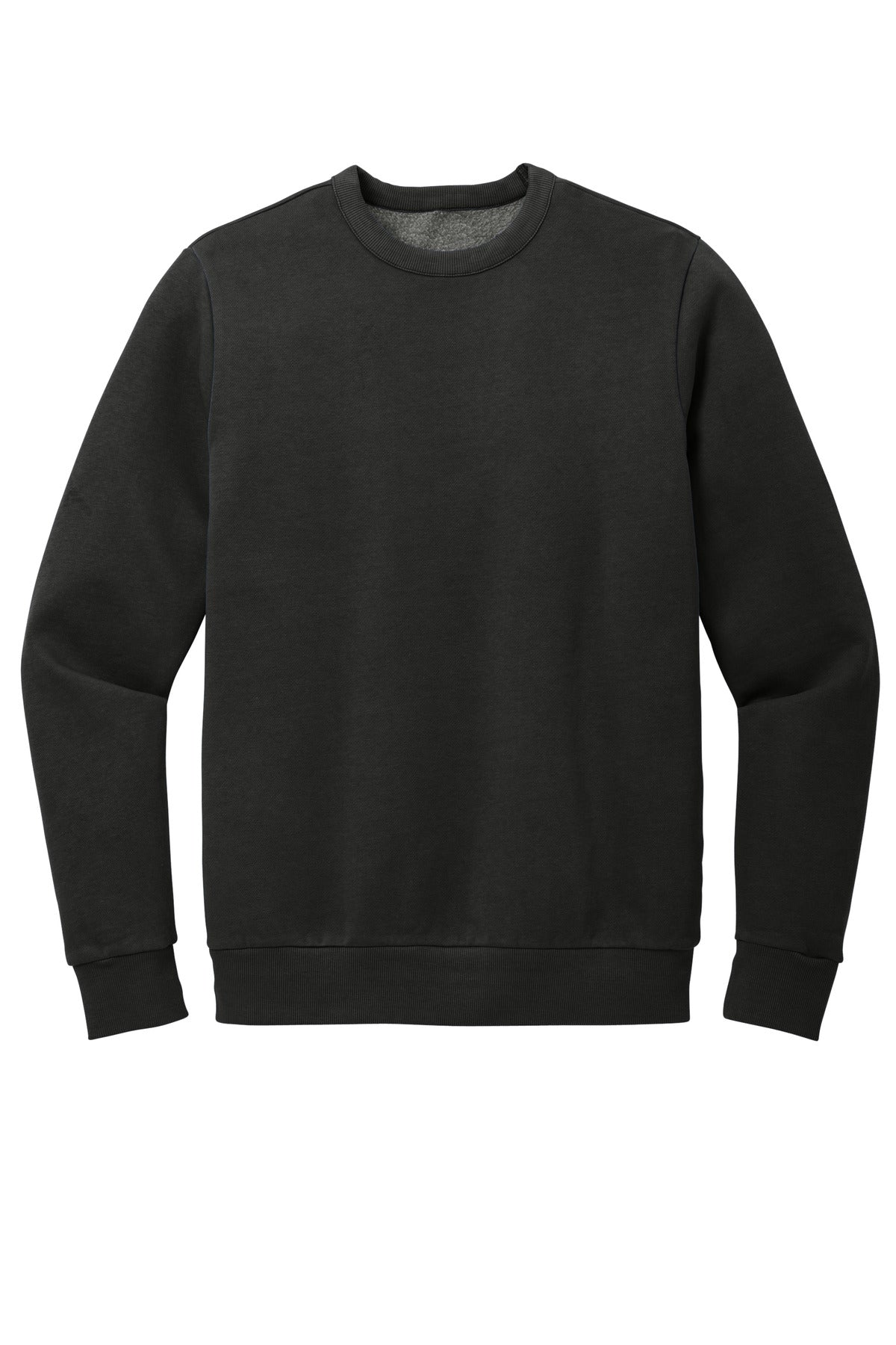 Custom Embroidered District Sweatshirts in Black