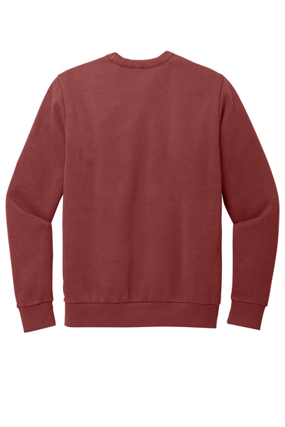 Custom Embroidered District Sweatshirts in Garnet