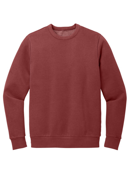 Custom Embroidered District Sweatshirts in Garnet