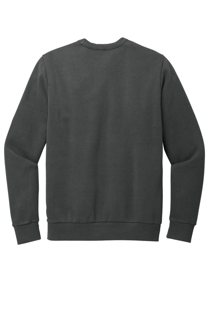 Custom Embroidered District Sweatshirts in Graphite