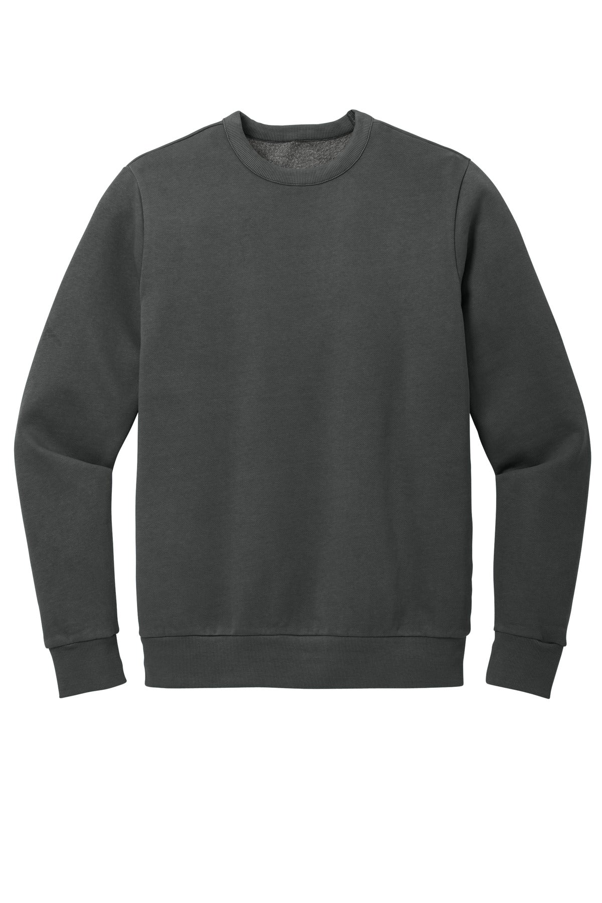 Custom Embroidered District Sweatshirts in Graphite