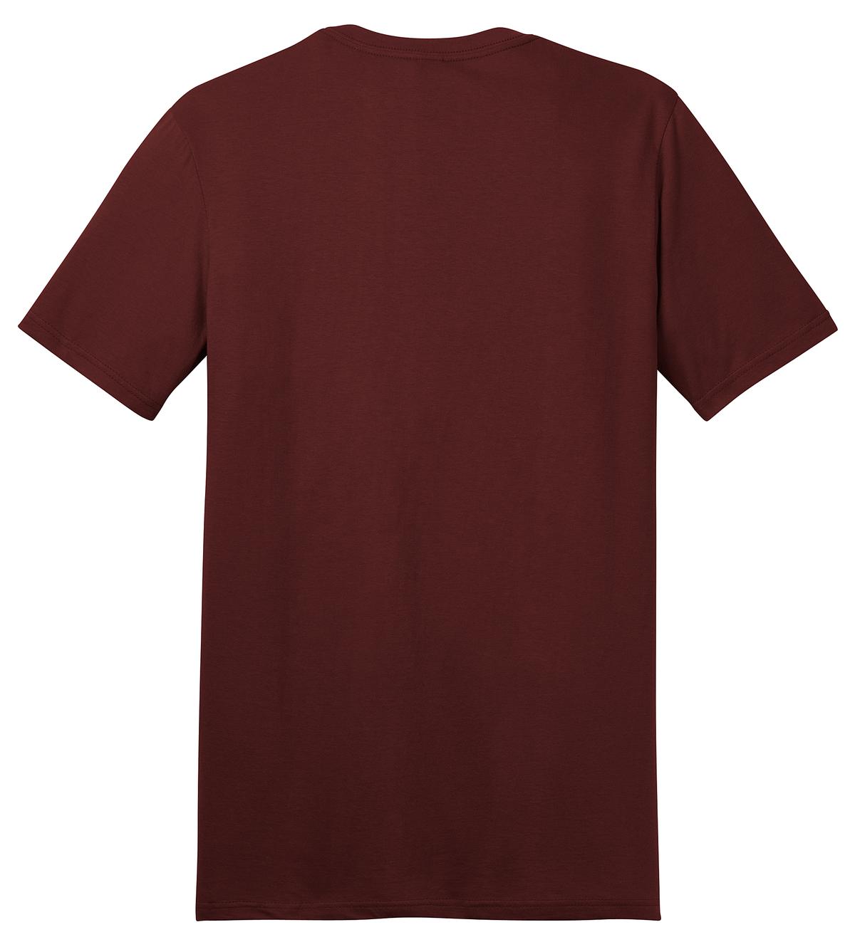 District The Concert Tee DT5000 Maroon