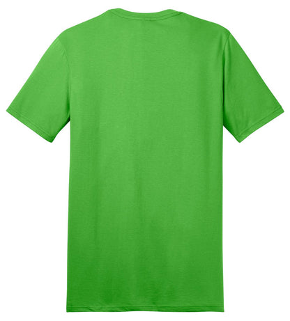 District The Concert Tee DT5000 Neon Green