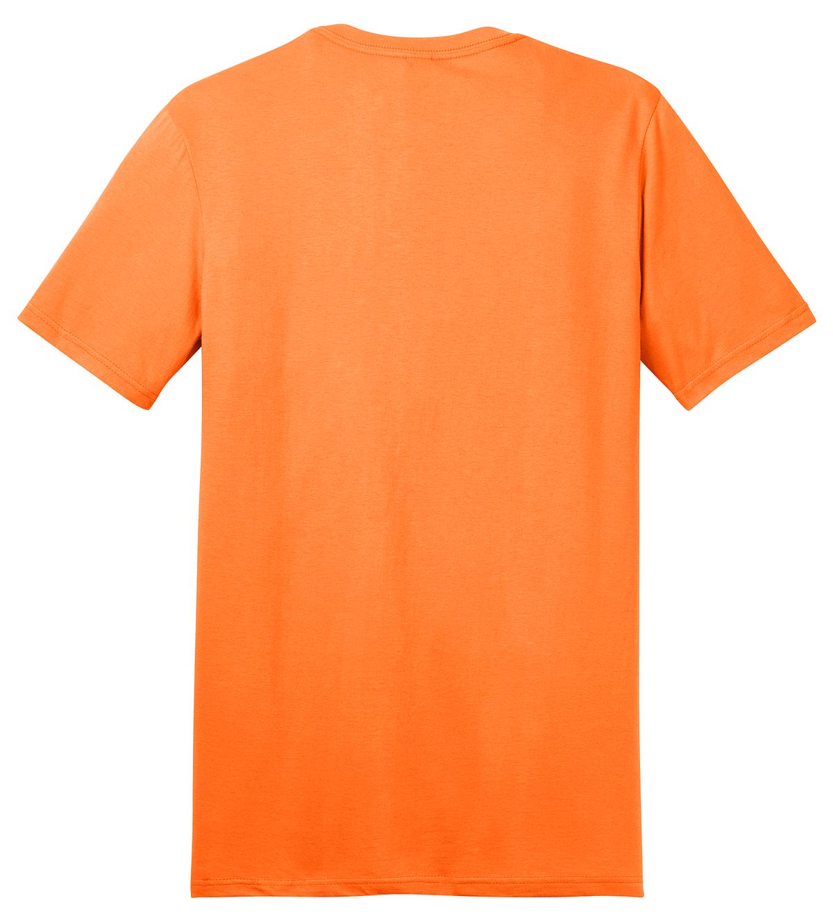 District The Concert Tee DT5000 Neon Orange