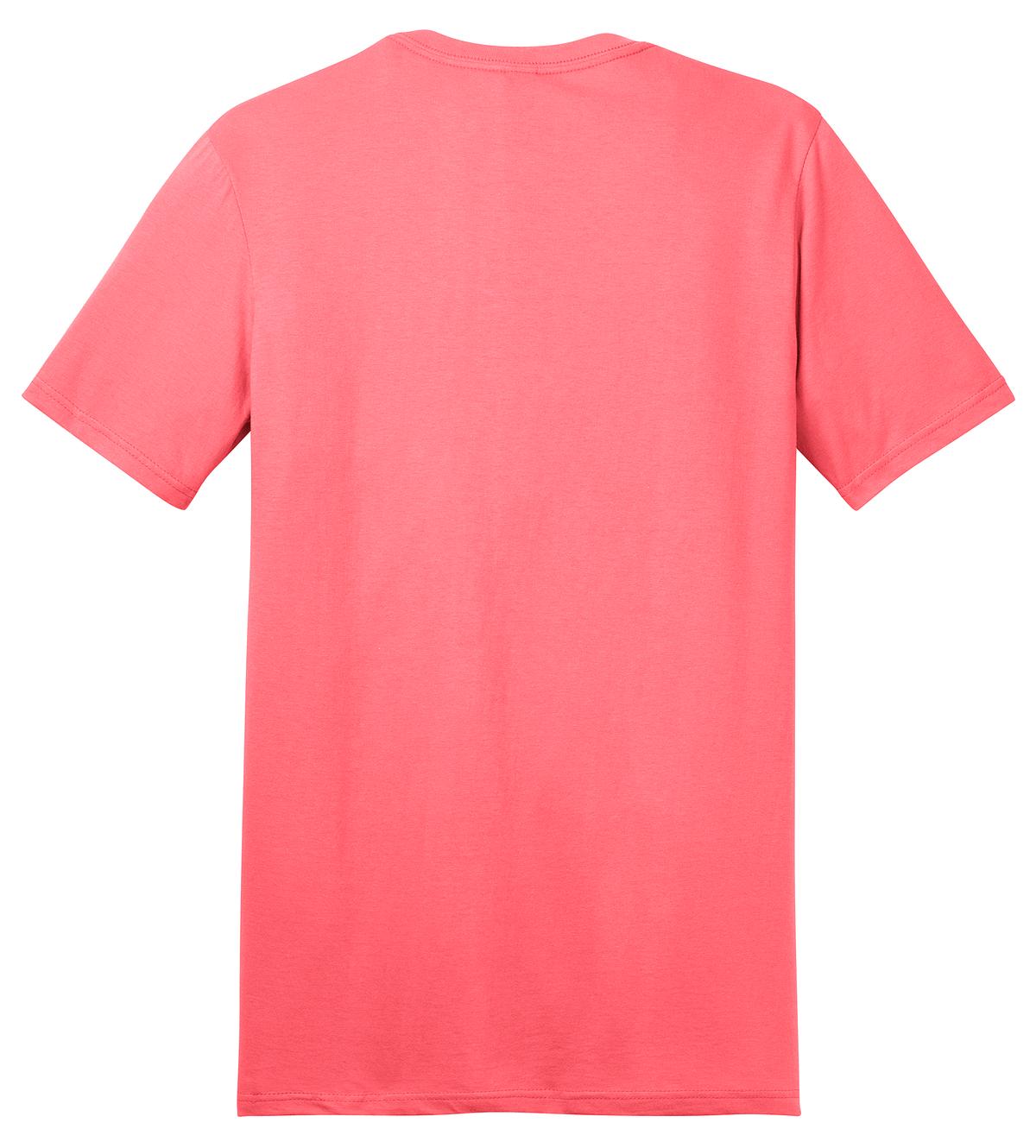 District The Concert Tee DT5000 Neon Pink
