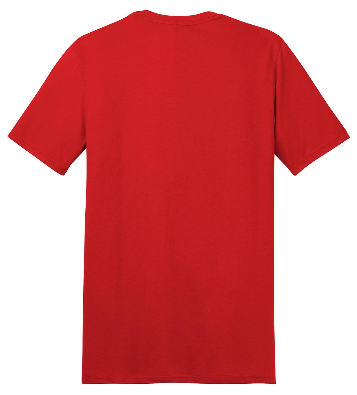 District The Concert Tee DT5000 New Red