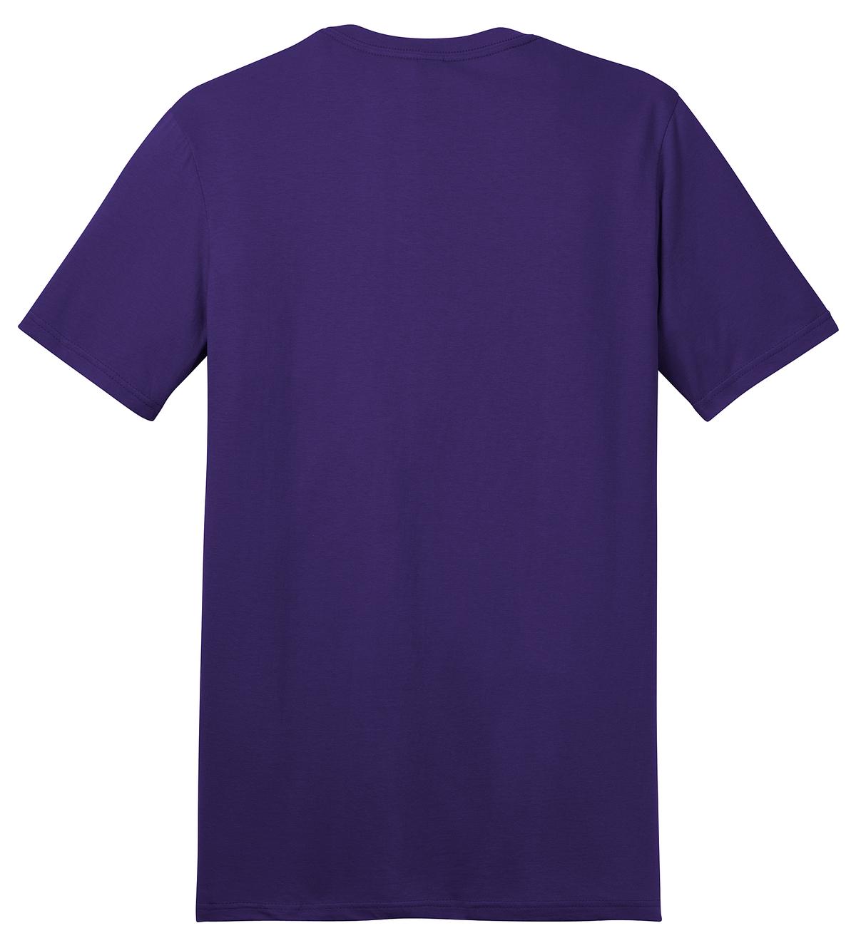 District The Concert Tee DT5000 Purple