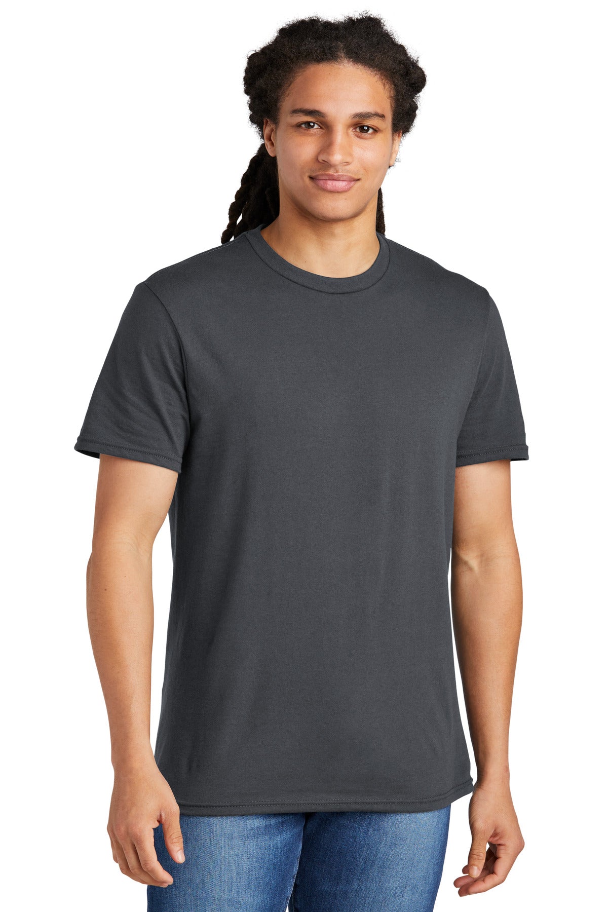 District The Concert Tee DT5000 Charcoal