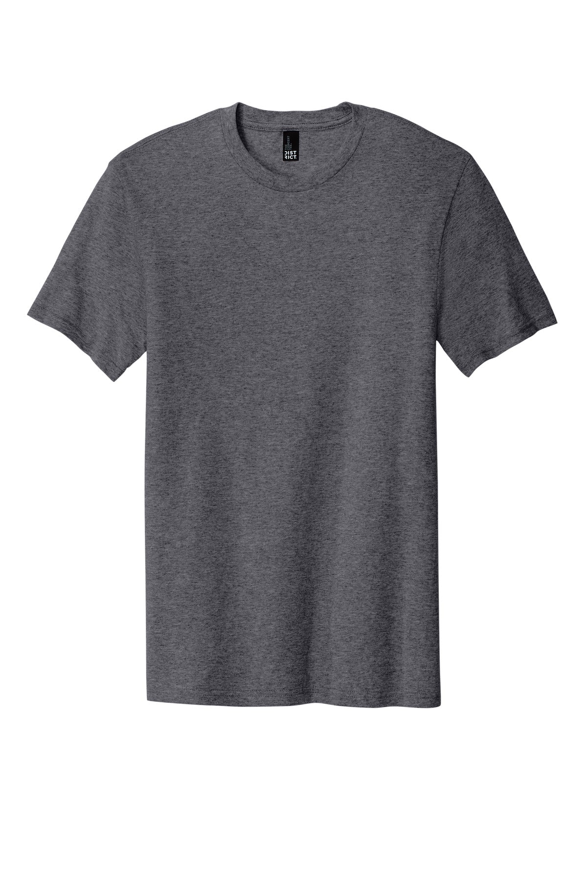 District The Concert Tee DT5000 Heathered Charcoal