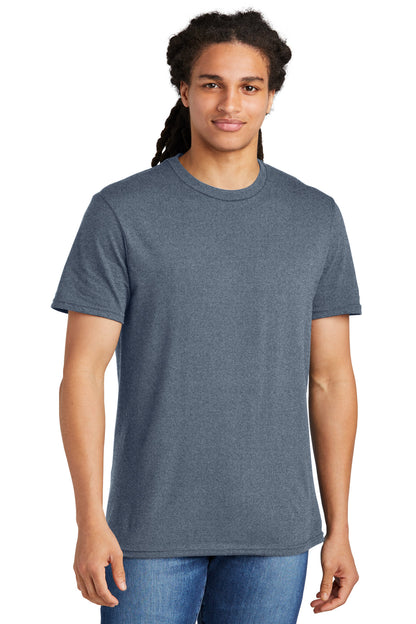 District The Concert Tee DT5000 Heathered Navy