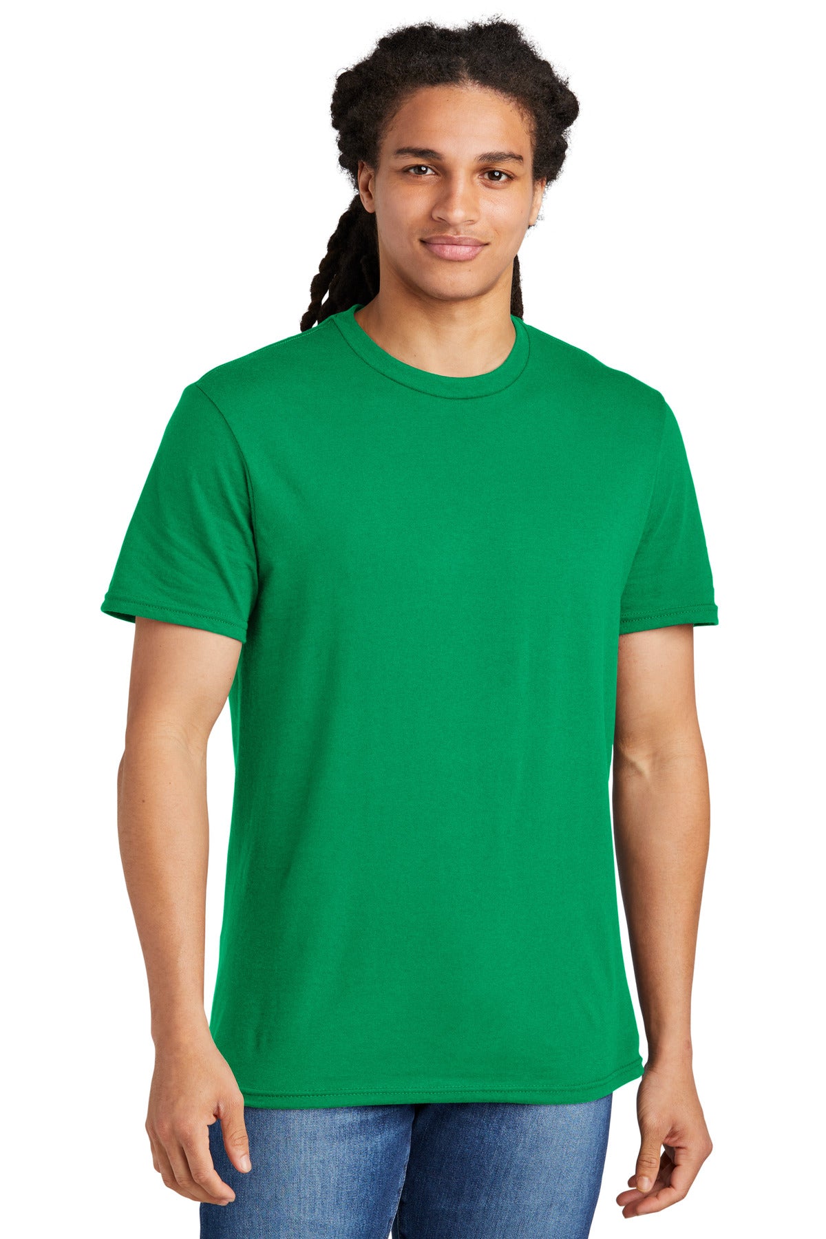 District The Concert Tee DT5000 Kelly Green