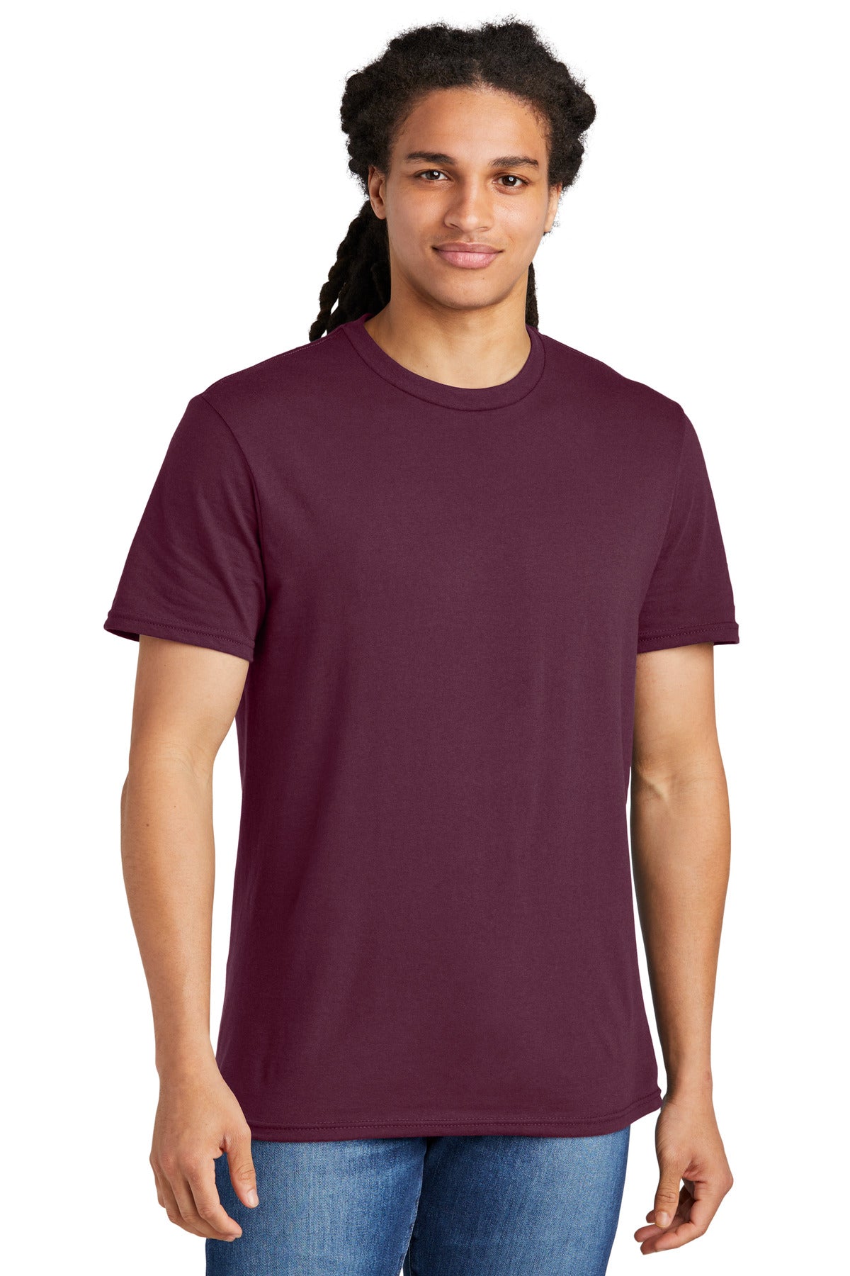 District The Concert Tee DT5000 Maroon
