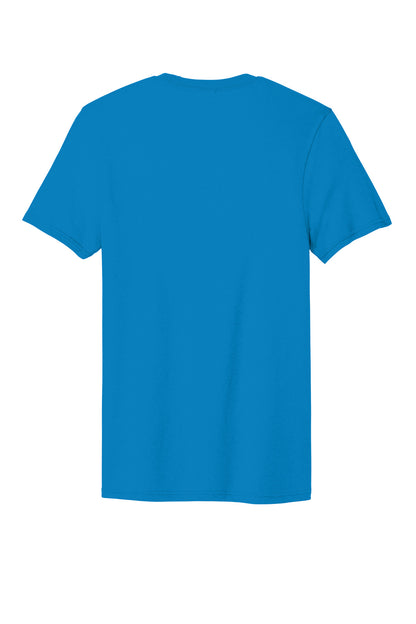 District The Concert Tee DT5000 Neon Blue