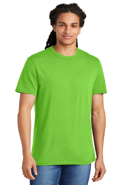 District The Concert Tee DT5000 Neon Green