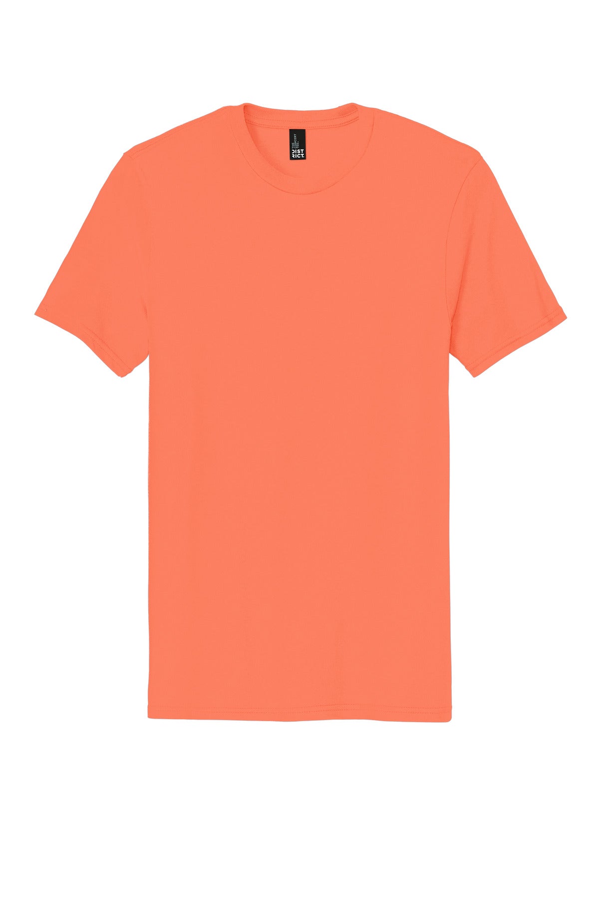 District The Concert Tee DT5000 Neon Orange