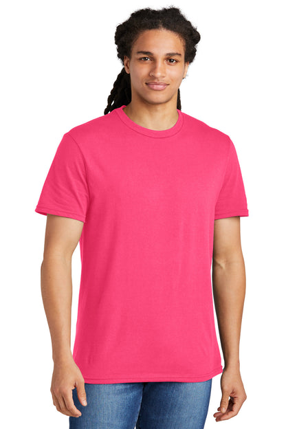 District The Concert Tee DT5000 Neon Pink