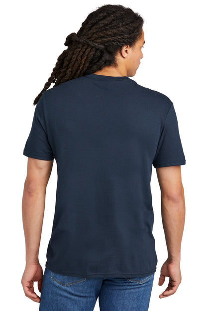 Custom Embroidered District The Concert Tee DT5000,New Navy