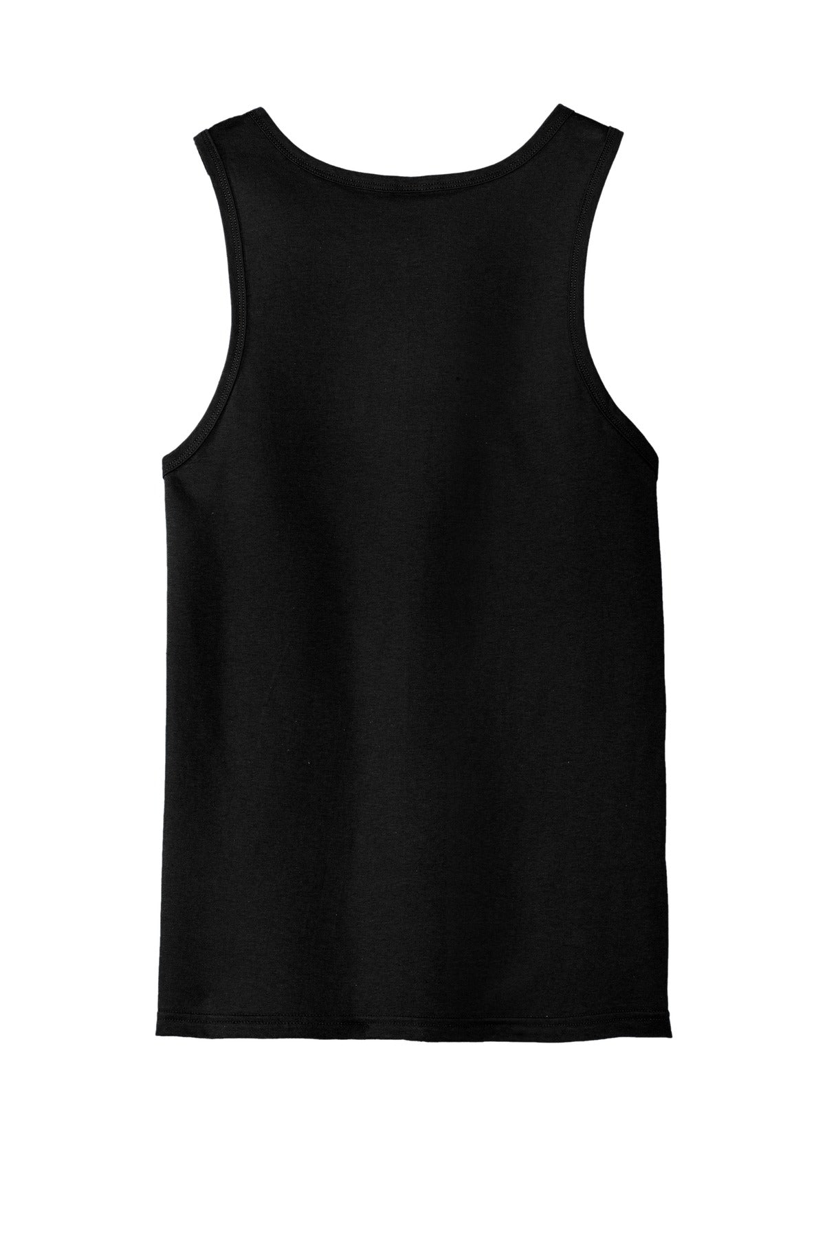 Custom Embroidered District T-Shirts  in Black