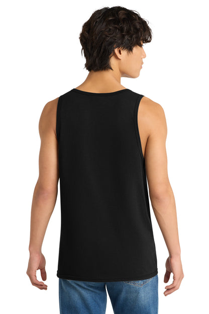 Custom Embroidered District T-Shirts  in Black