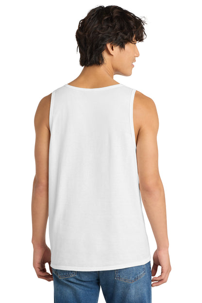 Custom Embroidered District T-Shirts  in White
