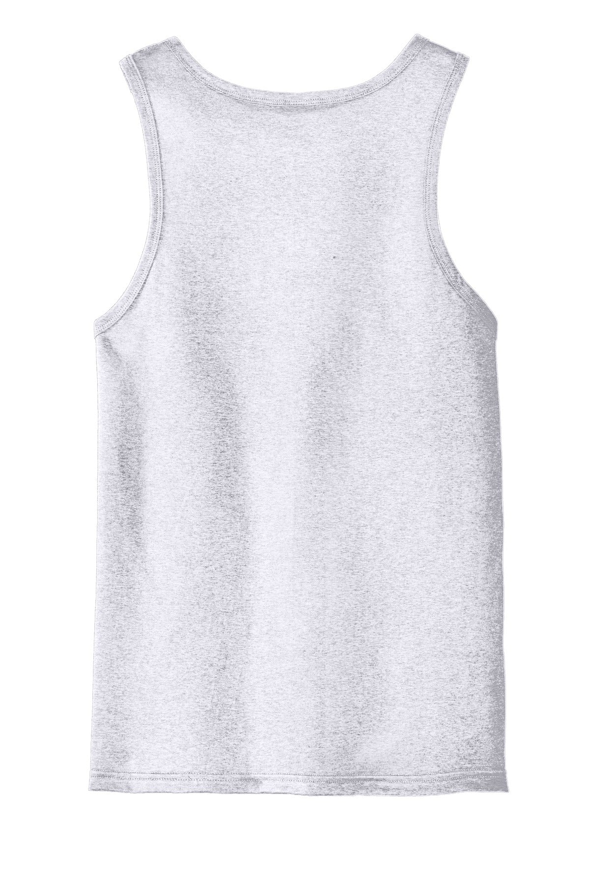 Custom Embroidered District T-Shirts  in White Heather