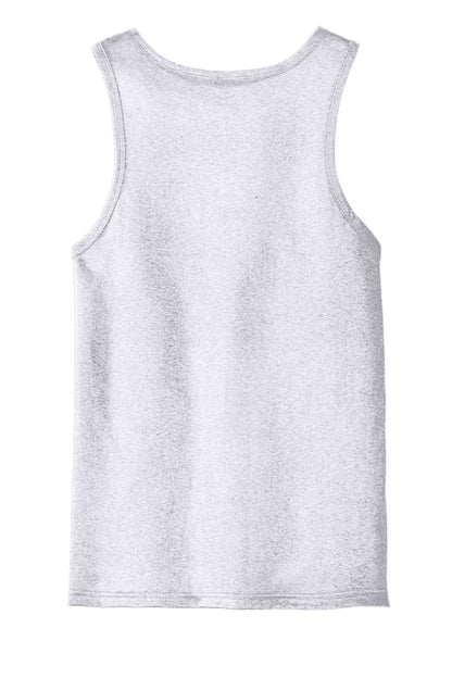 Custom Embroidered District T-Shirts  in White Heather