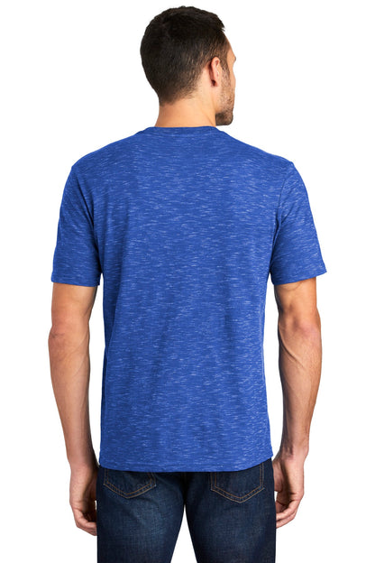 Custom Embroidered District  Medal Tee. DT564,Deep Royal